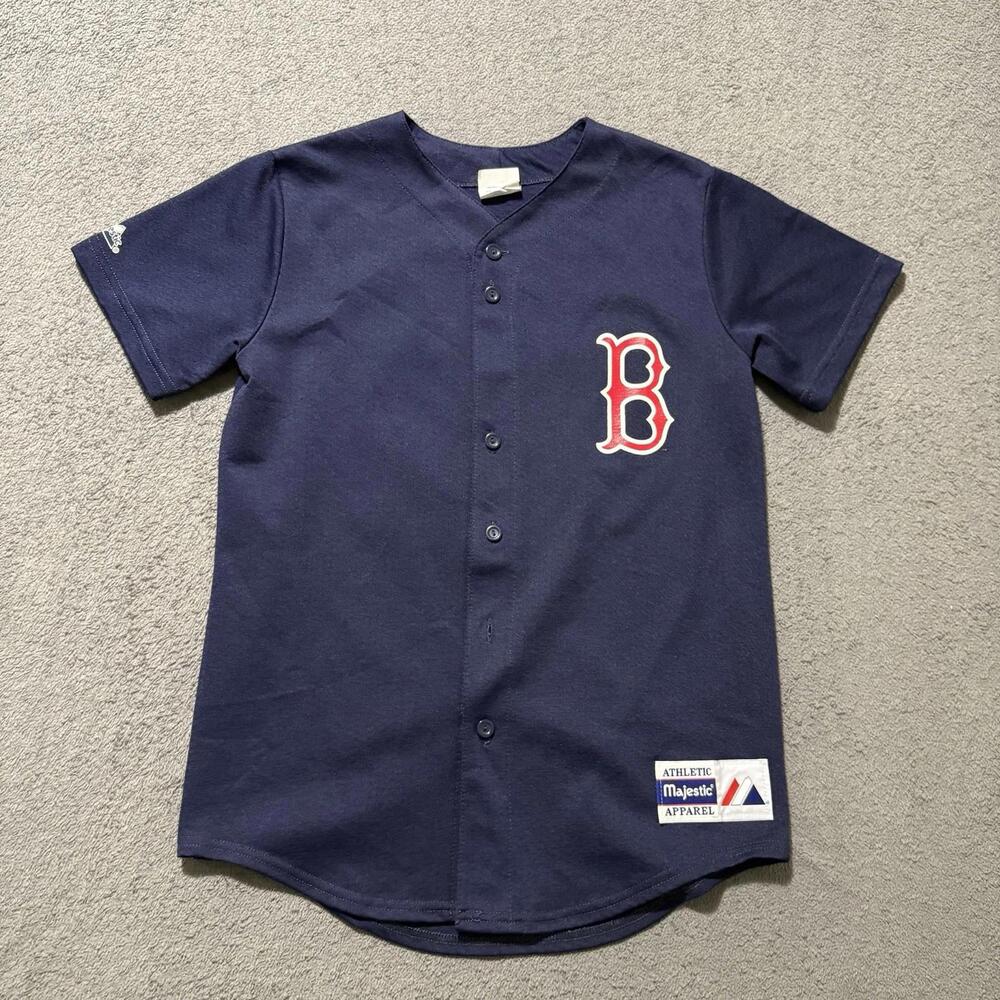 Vintage 90s #24 Ramirez Majestic Jersey Size XL Youth